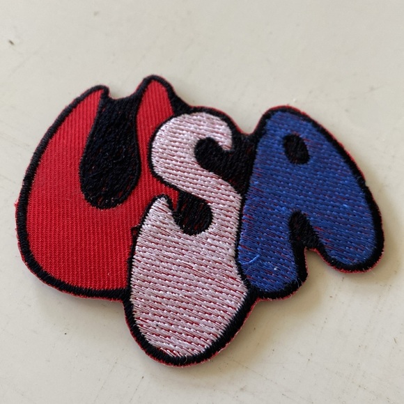 70’s USA Iron On Patch - Patriotic - Picture 3 of 3